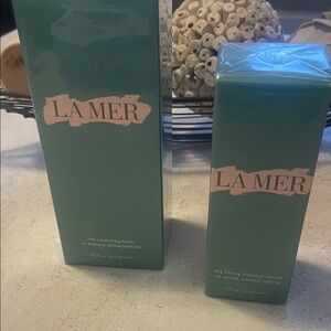 La Mer Teal Cleansing Foam and Contour Serum Duo
